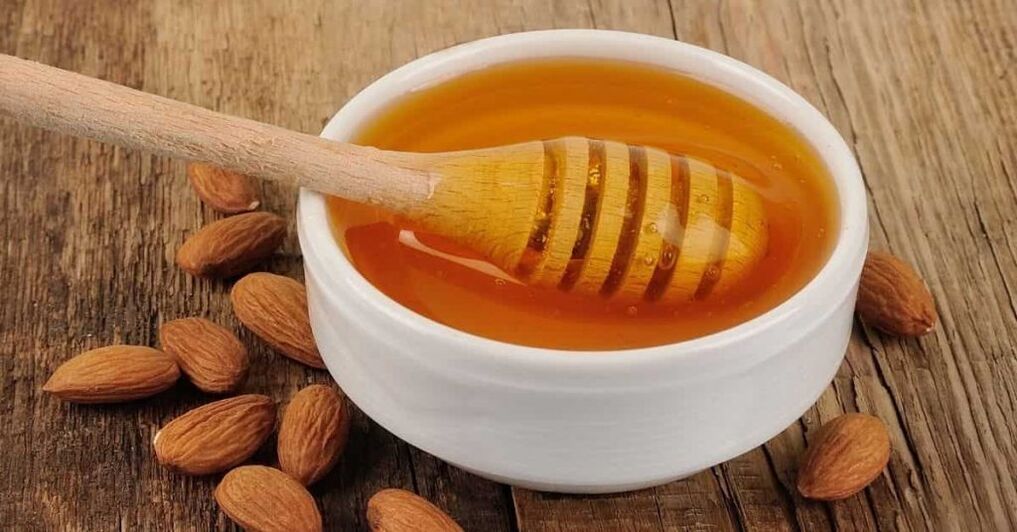 мед і горіхи для підвищення потенції