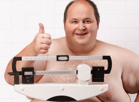 Ожиріння – одна з причин погіршення чоловічої потенції